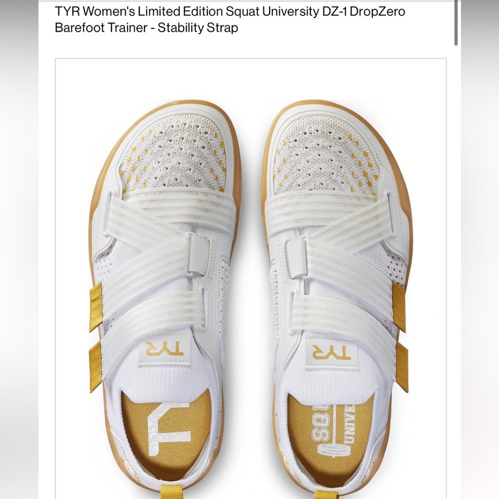 TYR Women's Limited Edition DZ-1 DropZero Barefoot Trainer, size 8.5 NWT